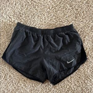 Nike Black Athletic Shorts Lightweight Performance